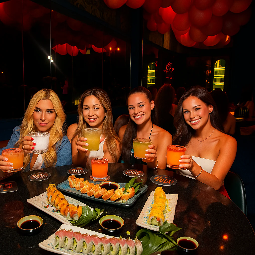 4 Rollos de Sushi + 4 Margaritas Premium o Mocktails de la Casa por $30 en Furia - Image 5